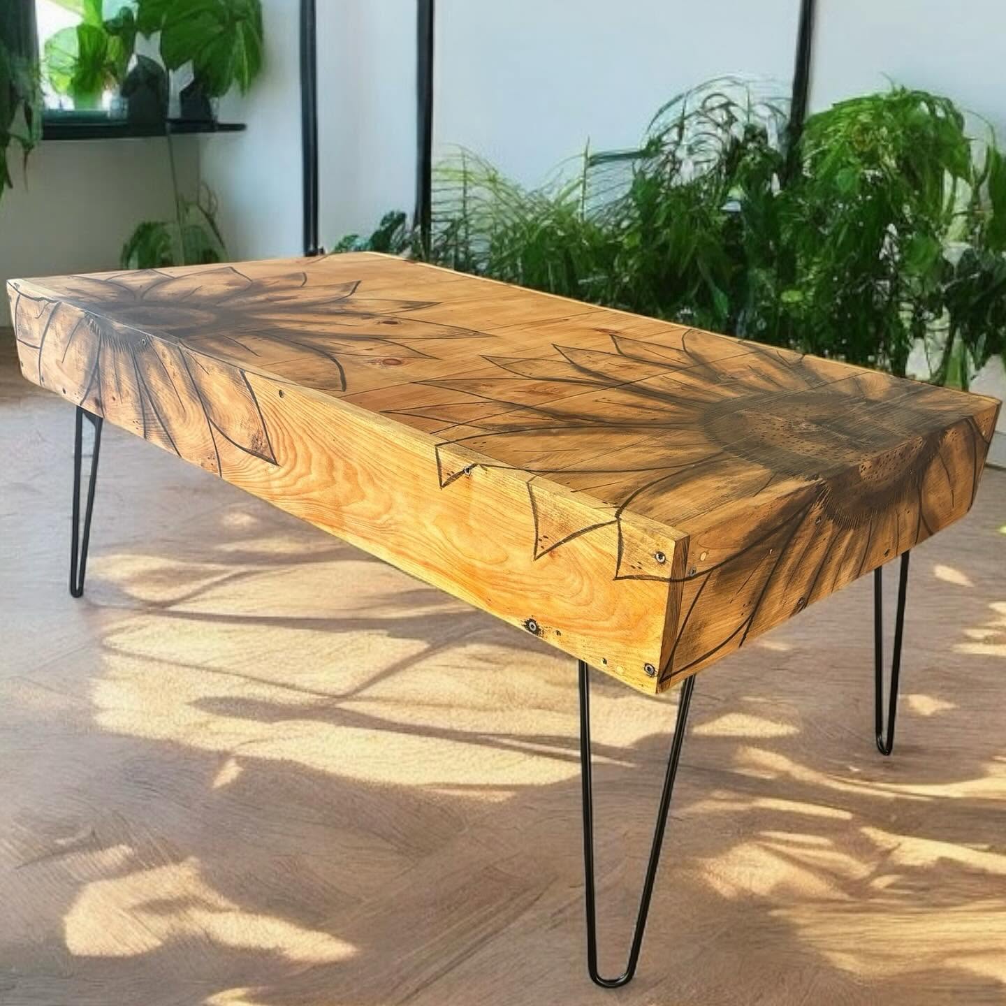 Sunburst Coffee Table