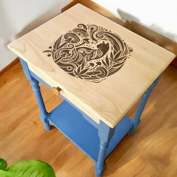 Spirit Fox End Table